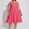 Dresses * | Torrid Midi Crochet Lace Sweetheart Dress