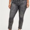 Jeans * | Torrid Bombshell Straight Premium Stretch High-Rise Jean