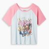 Tops * | Null Bratz Slim Fit Cotton Crop Raglan