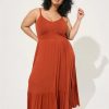 Dresses * | Torrid Maxi Super Soft Tiered Dress