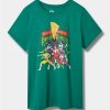 Tops * | Torrid Power Rangers Classic Fit Cotton Crew Tee