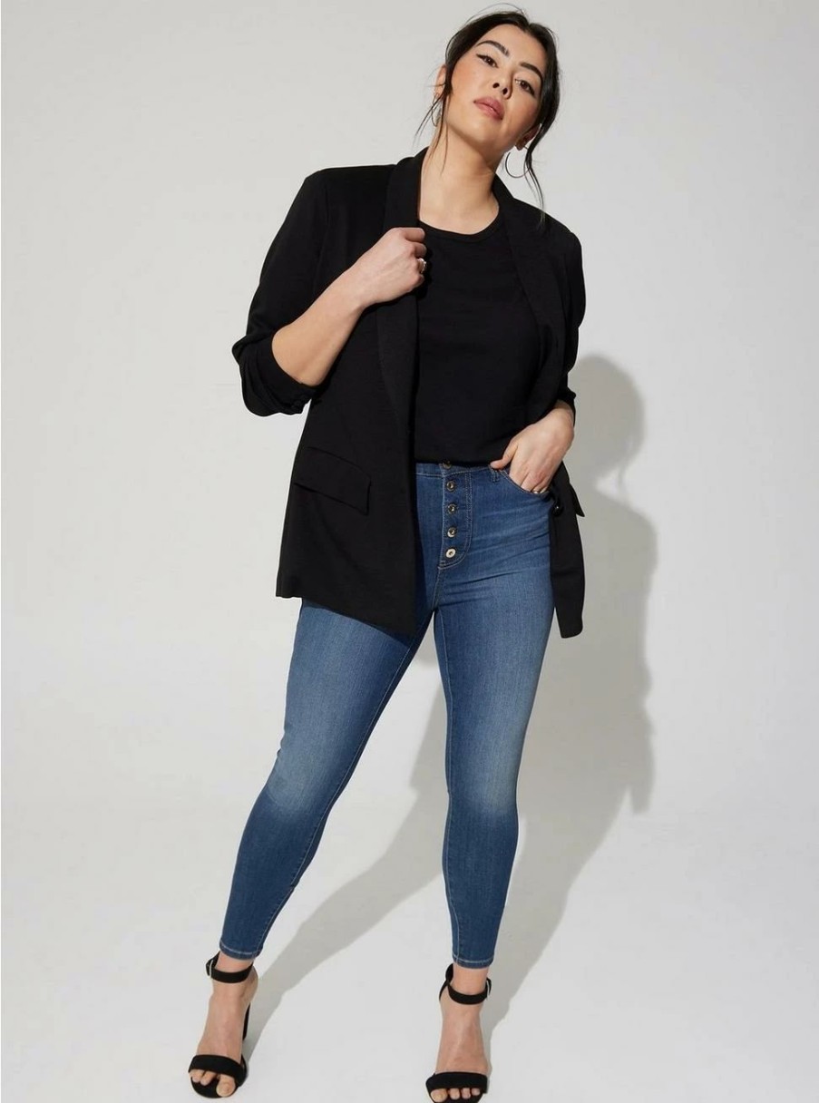 Tops * | Torrid Cotton Crew Neck Tee