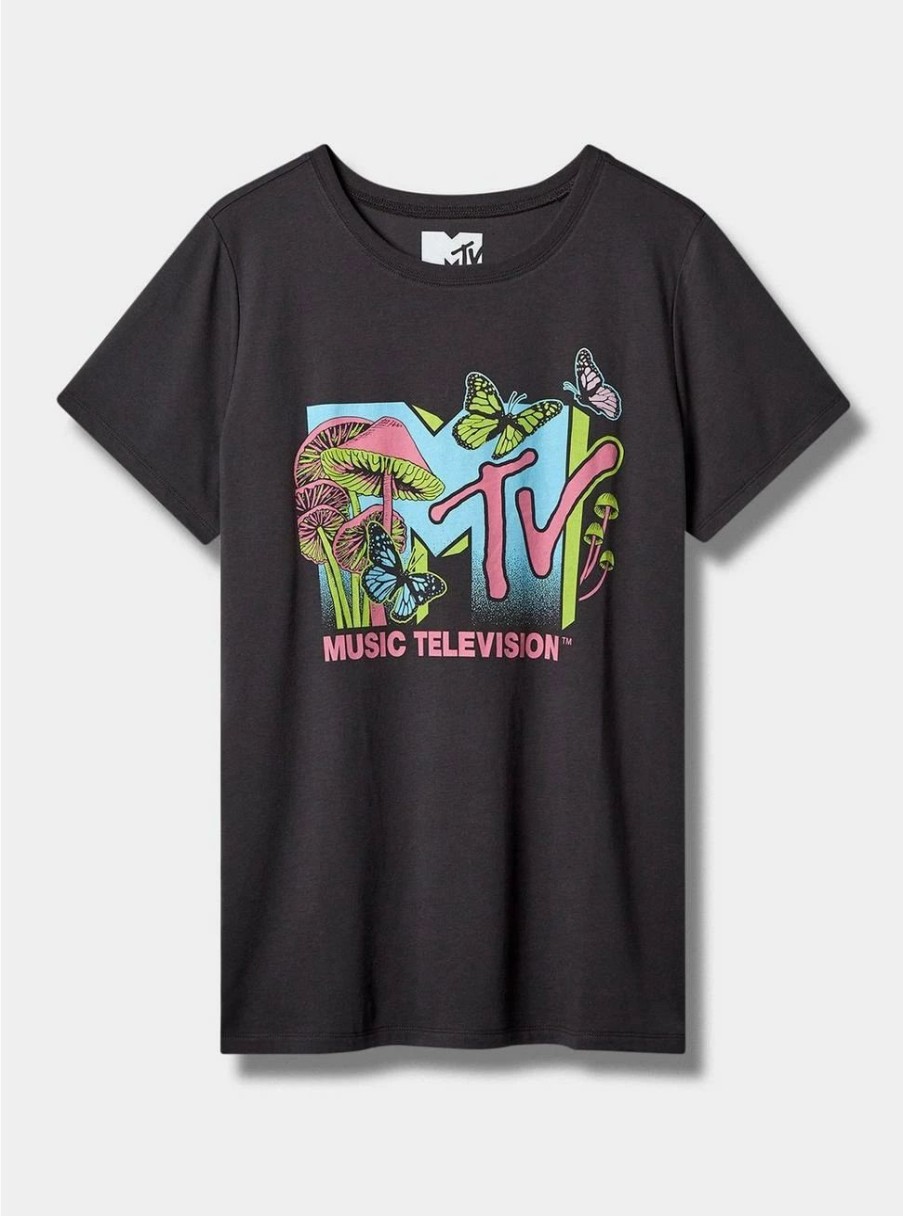 Tops * | Torrid Mtv Classic Fit Crew Tee