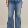 Jeans * | Torrid Sky High Flare Vintage Stretch High-Rise Jean (Regular)